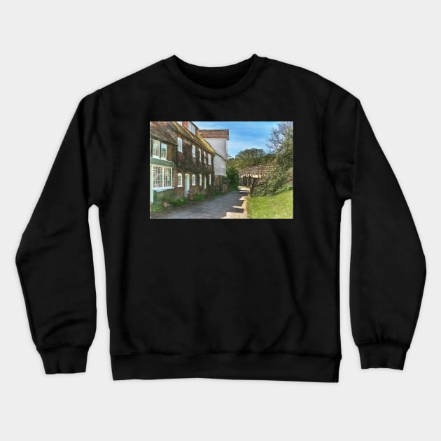 The Watermill at Goring on Thames Crewneck Sweatshirt by IanWL